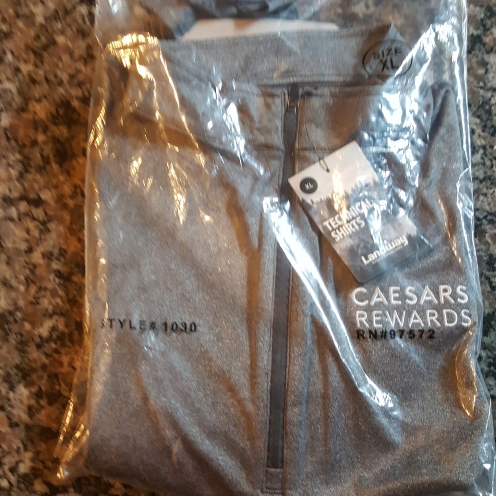 Landway new xl gray technical shirt